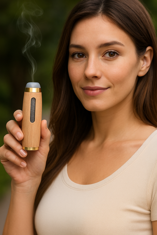 Eco-Friendly Mini Walnut Ashtray