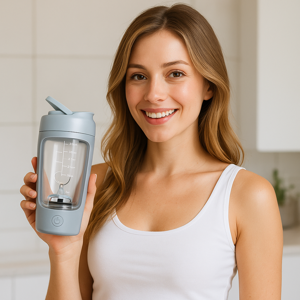 Electric Self-Stirring Coffee Cup